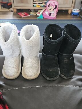 Toddler Fuzzy Winter Boot Bundle
